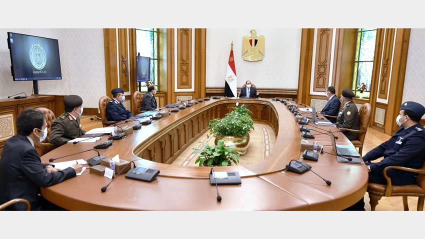 الرئيس عبد الفتاح السيسي يتابع الموقف التنفيذي للمشروع القومي مستقبل مصر الرئيس عبد الفتاح السيسي يتابع الموقف التنفيذي للمشروع القومي مستقبل مصر