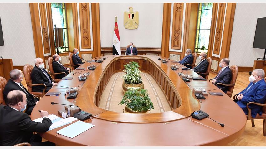 الرئيس عبد الفتاح السيسي يترأس اجتماع المجلس الأعلى للهيئات القضائية الرئيس عبد الفتاح السيسي يترأس اجتماع المجلس الأعلى للهيئات القضائية