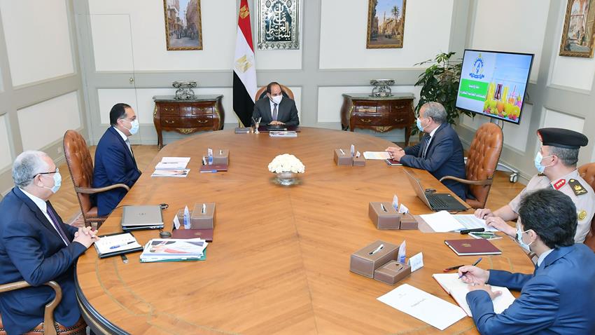 الرئيس عبد الفتاح السيسي يوجه باستمرار جهود توفير السلع الغذائية وتعزيز الاحتياطي الاستراتيجي منها الرئيس عبد الفتاح السيسي يوجه باستمرار جهود توفير السلع الغذائية وتعزيز الاحتياطي الاستراتيجي منها