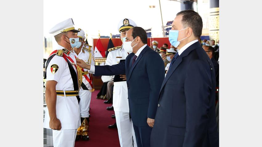 الرئيس عبد الفتاح السيسي يشهد حفل تخرج دفعة جديدة من طلبة كلية الشرطة