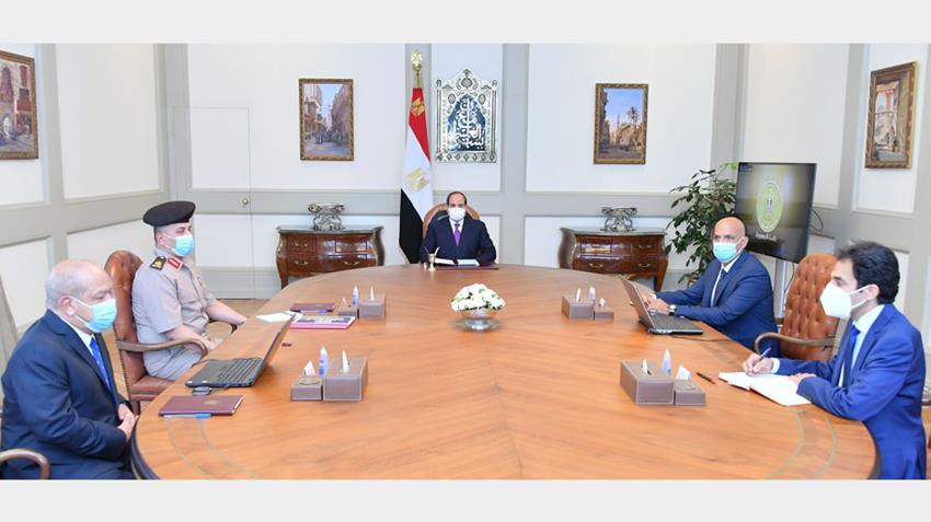 الرئيس عبد الفتاح السيسي يطلع على مخطط إنشاء أول مصنع لدباغة الجلود في الشرق الأوسط وأفريقيا