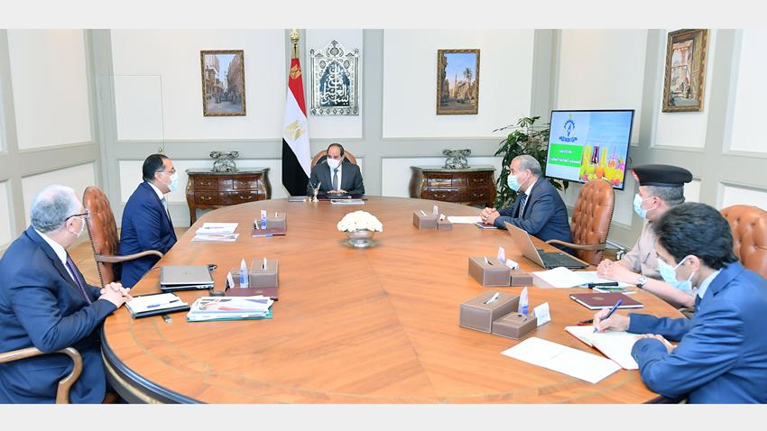 الرئيس عبد الفتاح السيسي يوجه باستمرار جهود توفير السلع الغذائية وتعزيز الاحتياطي الاستراتيجي منها