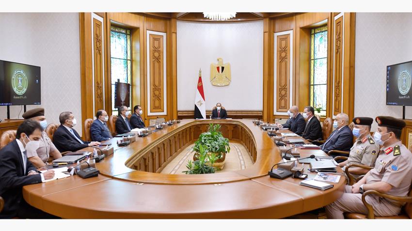 الرئيس عبد الفتاح السيسي يتابع الموقف التنفيذي للبنية الأساسية الخاصة بالعاصمة الإدارية الجديدة