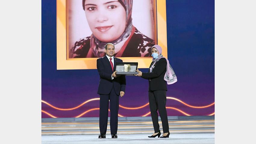 الرئيس عبد الفتاح السيسي يطلق مشروع تنمية الريف المصري "حياة كريمة"