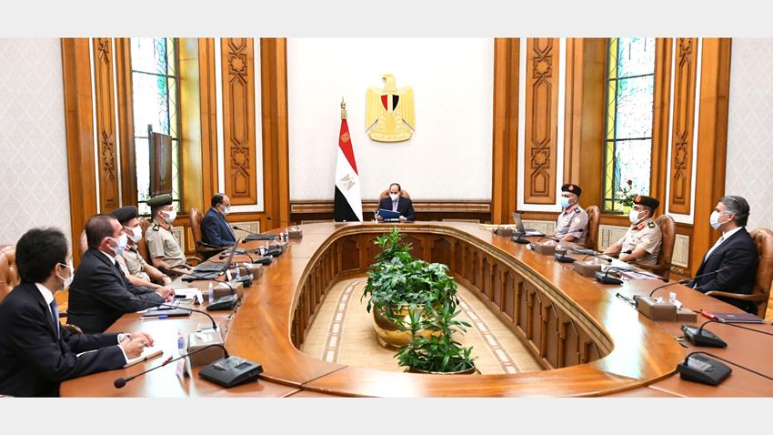 الرئيس عبد الفتاح السيسي يتابع الموقف التنفيذي لمشروعات الهيئة الهندسية على مستوى الجمهورية
