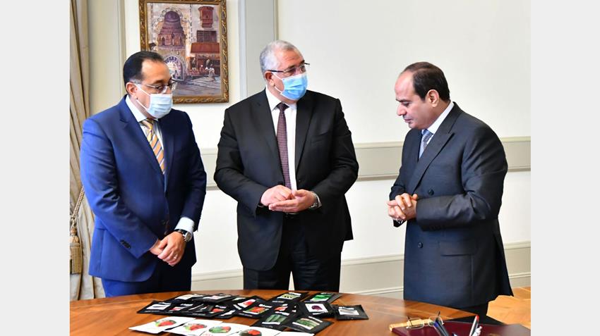 الرئيس عبد الفتاح السيسي يوجه بالتوسع في مشروع إنتاج البذور محليًا في مصر