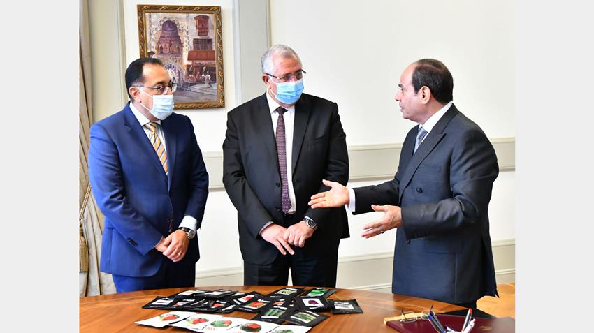 الرئيس عبد الفتاح السيسي يوجه بالتوسع في مشروع إنتاج البذور محليًا في مصر