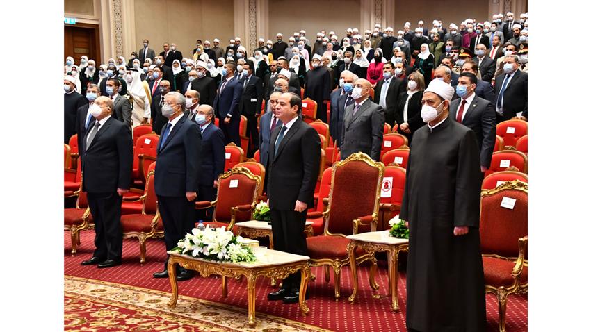 الرئيس عبد الفتاح السيسي يشهد الاحتفال بذكرى المولد النبوي الشريف