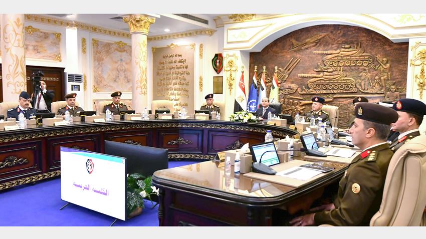 الرئيس عبد الفتاح السيسي يحضر اختبارات كشف الهيئة للطلبة الجدد المتقدمين للكليات والمعاهد العسكرية