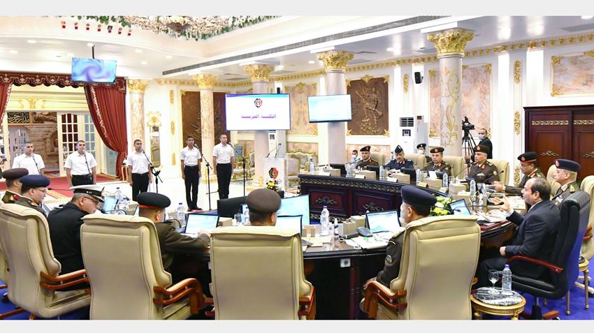 الرئيس عبد الفتاح السيسي يحضر اختبارات كشف الهيئة للطلبة الجدد المتقدمين للكليات والمعاهد العسكرية