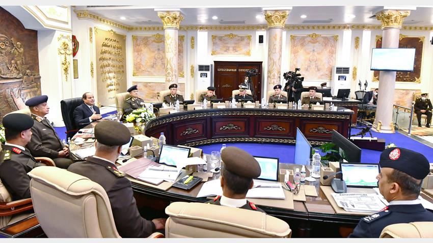 الرئيس عبد الفتاح السيسي يحضر اختبارات كشف الهيئة للطلبة الجدد المتقدمين للكليات والمعاهد العسكرية