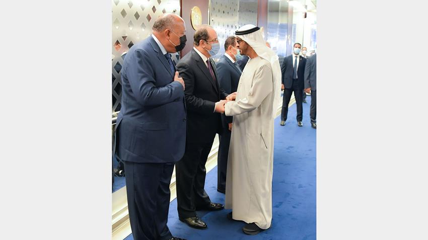 الرئيس عبد الفتاح السيسي يعود إلى أرض الوطن بعد زيارة سيادته إلى دولة الإمارات العربية المتحدة