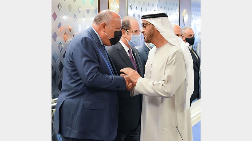 الرئيس عبد الفتاح السيسي يعود إلى أرض الوطن بعد زيارة سيادته إلى دولة الإمارات العربية المتحدة
