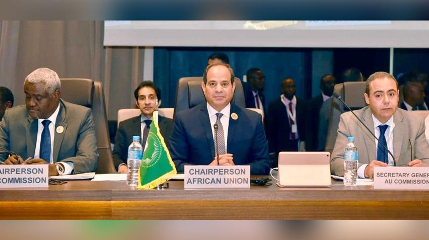 الرئيس عبد الفتاح السيسي يترأس أعمال القمة التنسيقية المصغرة الأولى من نوعها للاتحاد الأفريقي