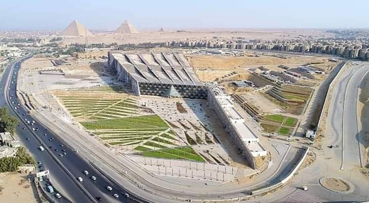السياحة: نسبة إنجاز المنشآت الهندسية للمتحف المصرى الكبير بلغت 98% السياحة: نسبة إنجاز المنشآت الهندسية للمتحف المصرى الكبير بلغت 98%