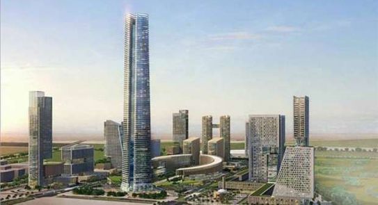 البرج الأيقونى بالعاصمة الإدارية يصل للطابق الـ60..