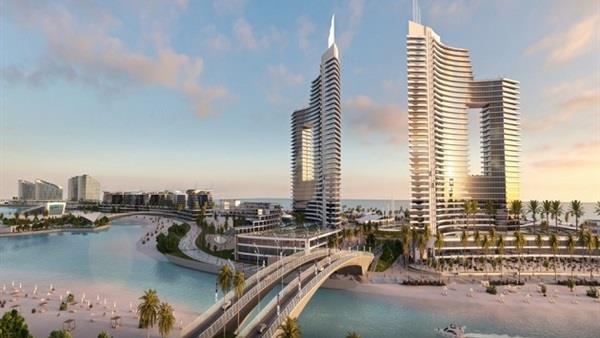 الحكومة تعلن إنهاء الهيكل الخرسانى لـ15 برجا بالمنطقة الشاطئية فى العلمين الجديدة