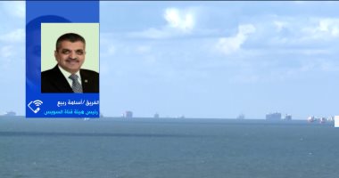 الفريق أسامة ربيع: نشعر بالفخر بعد تعويم السفينة الجانحة فى قناة السويس الفريق أسامة ربيع: نشعر بالفخر بعد تعويم السفينة الجانحة فى قناة السويس