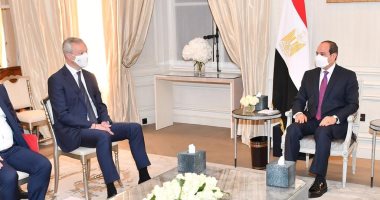 الرئيس السيسى يؤكد أهمية توطين الصناعة ونقل التكنولوجيا بالمشروعات مع فرنسا الرئيس السيسى يؤكد أهمية توطين الصناعة ونقل التكنولوجيا بالمشروعات مع فرنسا