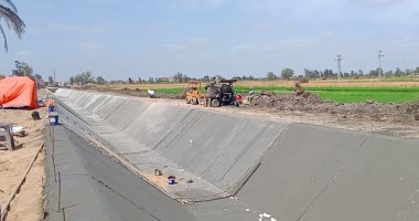 اعتماد مليار و700 مليون جنيه لتبطين الترع بقرى كفر الشيخ