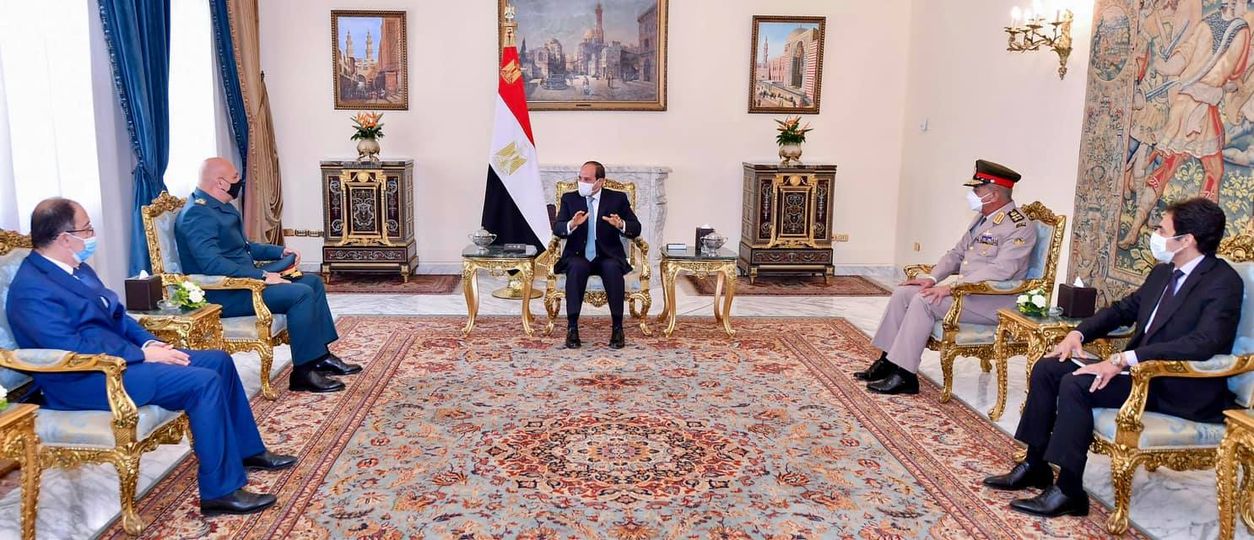 تفاصيل استقبال الرئيس السيسي قائد الجيش اللبناني تفاصيل استقبال الرئيس السيسي قائد الجيش اللبناني