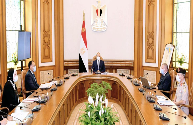 الرئيس السيسي يوجه بتأسيس البنية الكهربائية للمشروع العملاق «الدلتا الجديدة» الرئيس السيسي يوجه بتأسيس البنية الكهربائية للمشروع العملاق «الدلتا الجديدة»