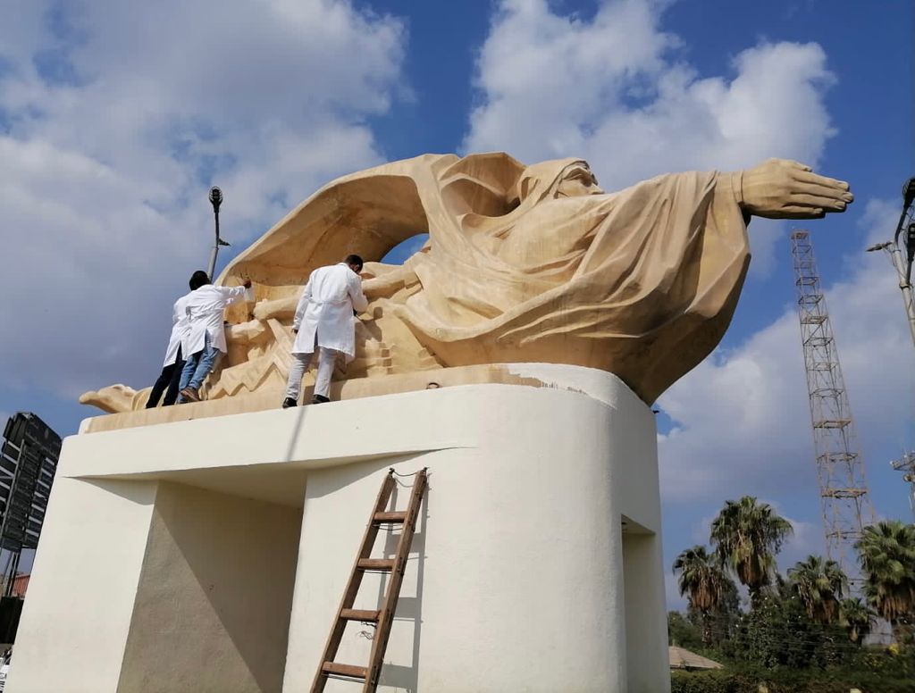 السياحة والآثار: بدء تنفيذ المرحلة الثانية من مبادرة صيانة التماثيل بالميادين والحدائق