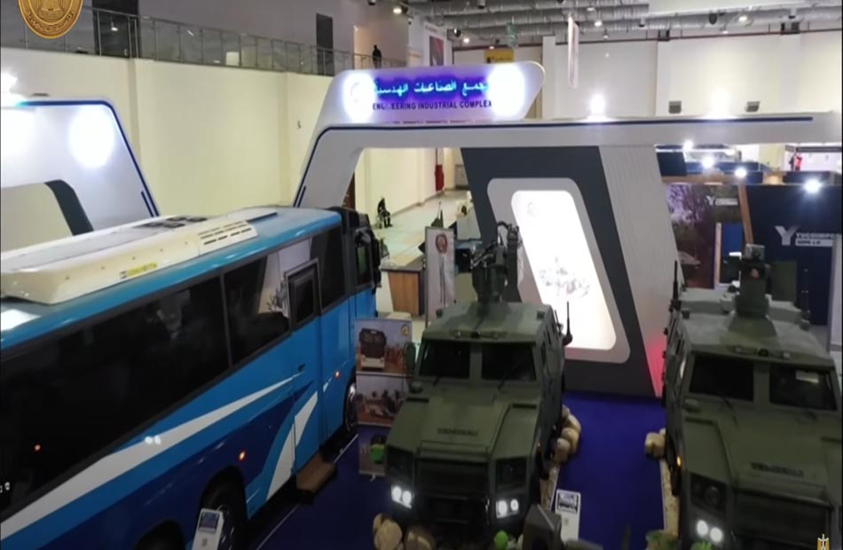 الإنتاج الحربي في معرض مصر الدولي للصناعات الدفاعية والعسكرية EDEX 2021