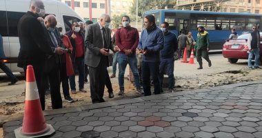 محافظ الجيزة يتابع أعمال رصف محاور بالبدرشين والحوامدية ومنشأة القناطر محافظ الجيزة يتابع أعمال رصف محاور بالبدرشين والحوامدية ومنشأة القناطر