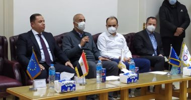 الكهرباء توقع مشروع تعاون مع "الفرنسية للتنمية" بقيمة 3 ملايين يورو الكهرباء توقع مشروع تعاون مع "الفرنسية للتنمية" بقيمة 3 ملايين يورو