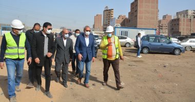 محافظ القليوبية: الانتهاء من صب السور الخرسانى لكوبرى أحمد عرابى بشبرا محافظ القليوبية: الانتهاء من صب السور الخرسانى لكوبرى أحمد عرابى بشبرا