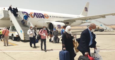أكبر وصول أسبوعى.. مطار مرسى علم يستقبل 33 رحلة سياحية من أوروبا أكبر وصول أسبوعى.. مطار مرسى علم يستقبل 33 رحلة سياحية من أوروبا