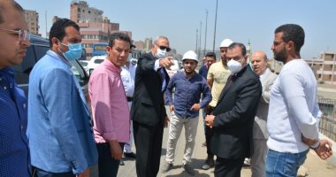 محافظ القليوبية يتفقد أعمال تطوير كوبرى عرابى بحى غرب شبرا الخيمة محافظ القليوبية يتفقد أعمال تطوير كوبرى عرابى بحى غرب شبرا الخيمة