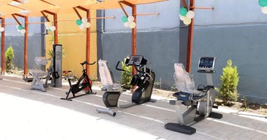 أول ساحة رياضية لذوى الاحتياجات الخاصة بجامعة المنصورة