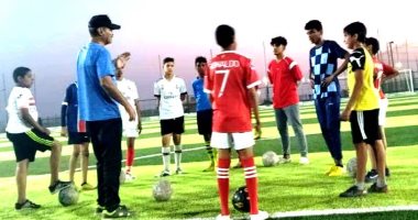 افتتاح مدرسة كرة قدم للطلائع فى مدينة أبوزنيمة بجنوب سيناء