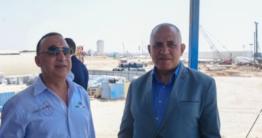محافظ الإسكندرية ووزير الموارد المائية والرى يتفقدان محطة معالجة المياه بالحمام