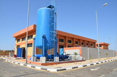 محطة مياة الشرب بمدينة المستقبل‎