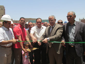 محطة صرف صحى قرية سنجرج بالمنيا ‎