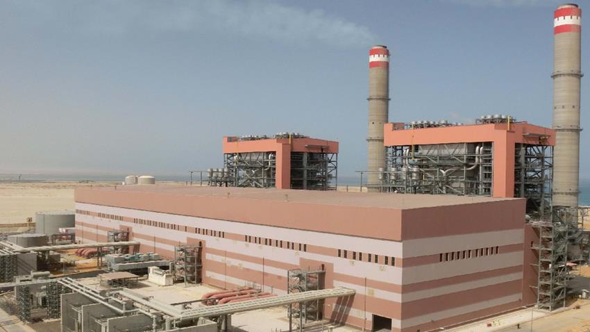 محطة توليد كهرباء العين السخنة البخارية