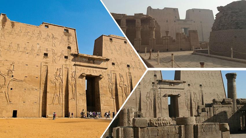 تطوير وخفض منسوب المياه الجوفية بمعبد إدفو بأسوان