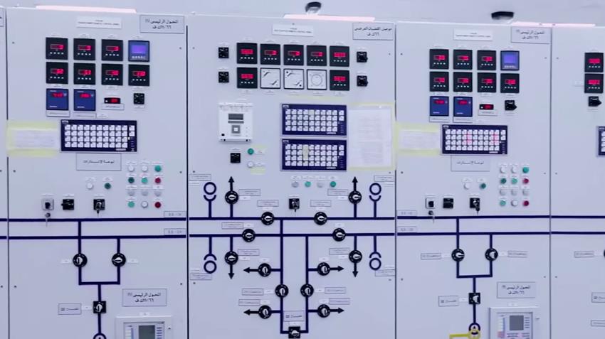 محطة محولات الكهرباء الرئيسية بغليون
