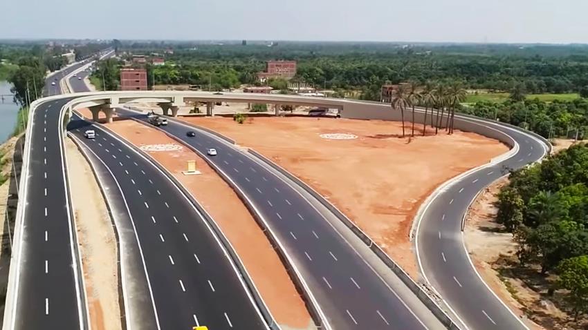كوبري الفردان الشمالي بمحافظة الإسماعيلية