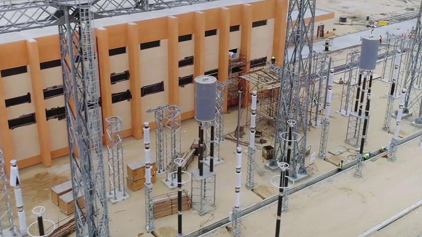 إنشاء محطة كهرباء الإسماعيلية الجديدة