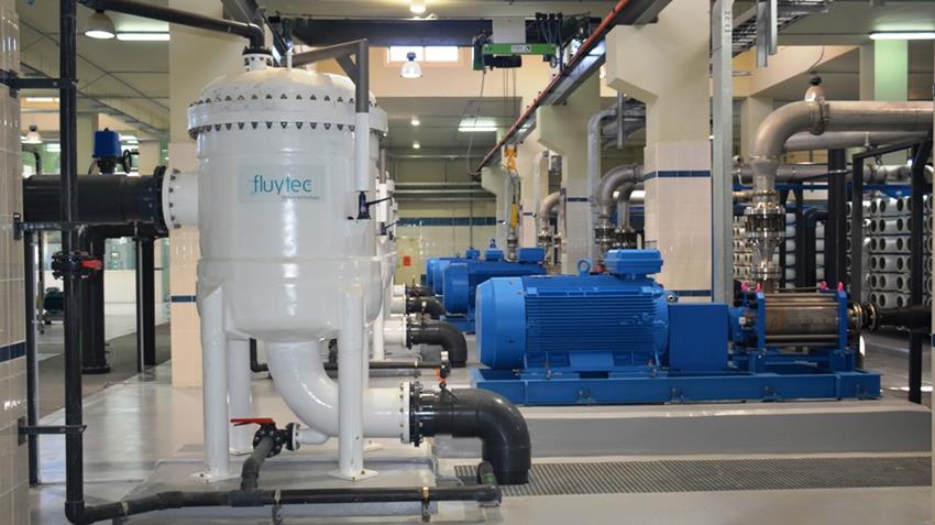 محطة تحلية مياه البحر بمدينة السلوم