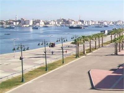 تطوير طريق كورنيش النيل دمياط
