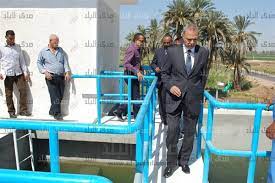 محطة المياه المدمجة بقرية المخادمة