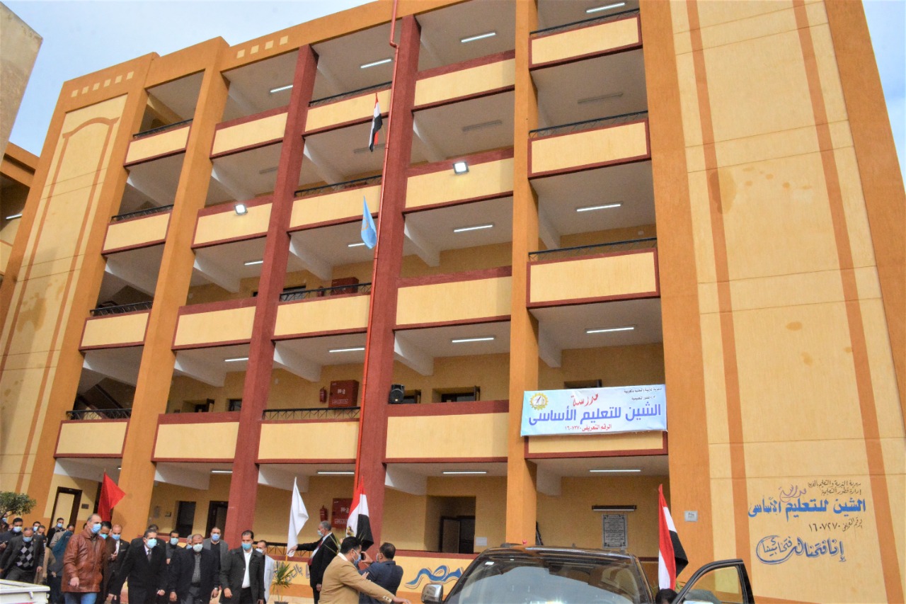 إنشاء مبنيين إضافيين بمدرسة الشين للتعليم الأساسي