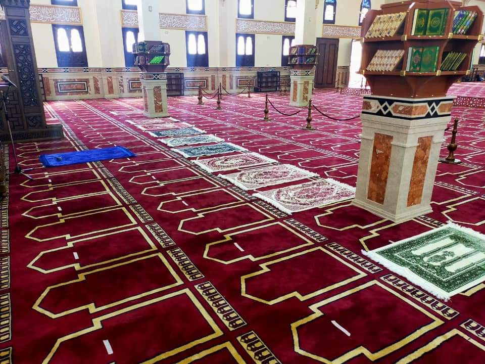 مسجد العزبة الحمراء بقرية الطرح بكفر الدوار