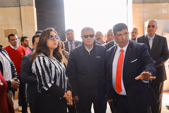 تطوير مبنى المخازن الرئيسى بمحطة مياه شرب دمياط