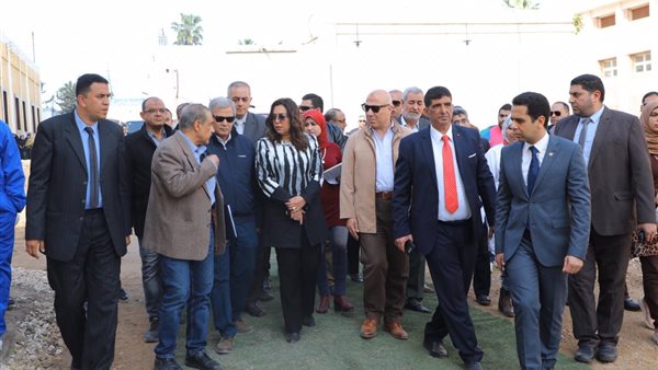 تطوير القاعة الرئيسية بشركة مياه الشرب بدمياط